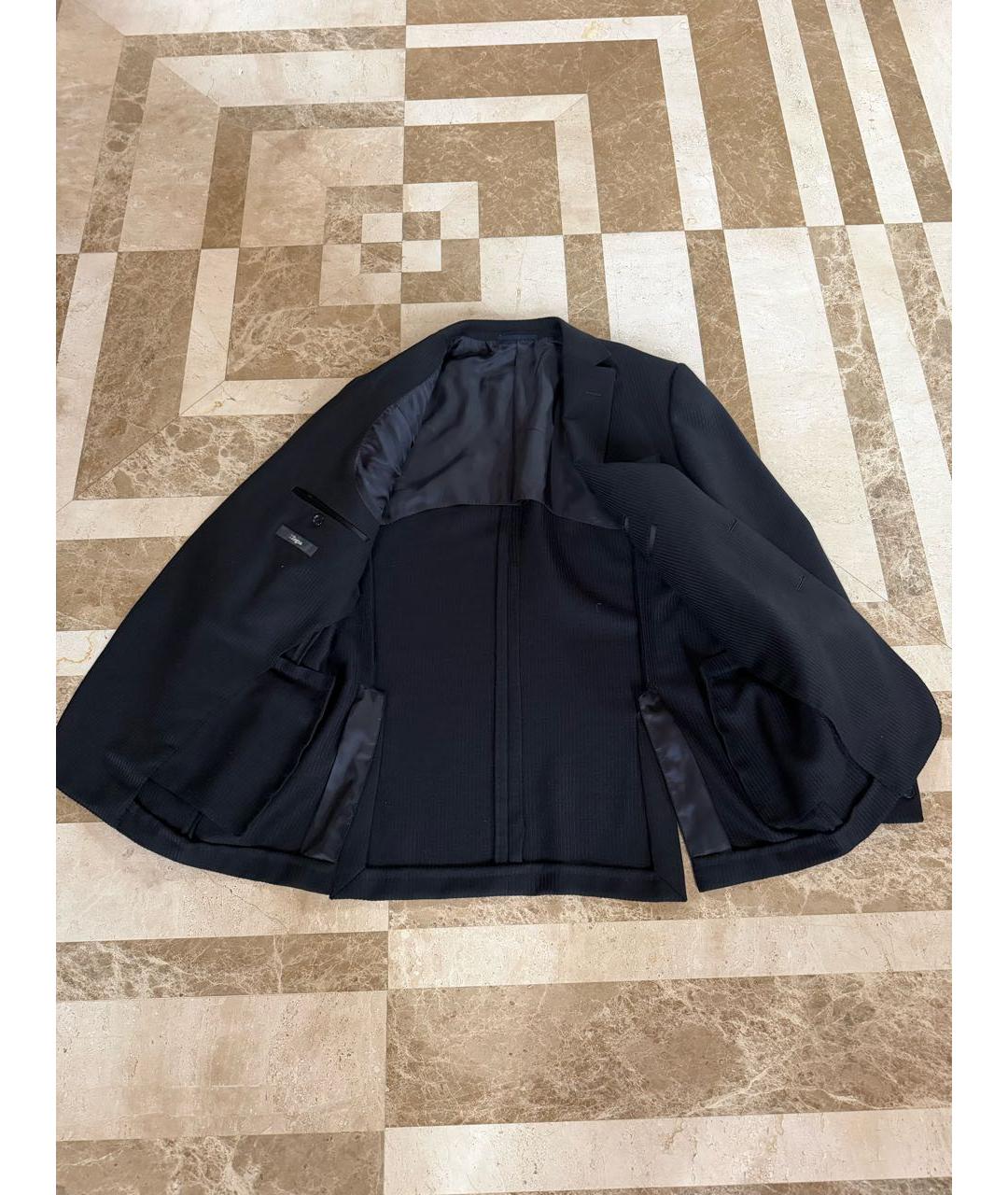 ERMENEGILDO ZEGNA XXX Темно-синий пиджак, фото 2