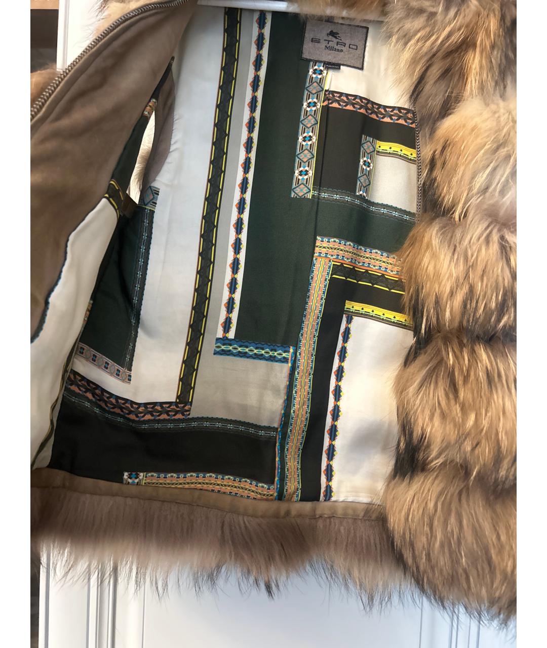 ETRO Бежевый жилет, фото 3