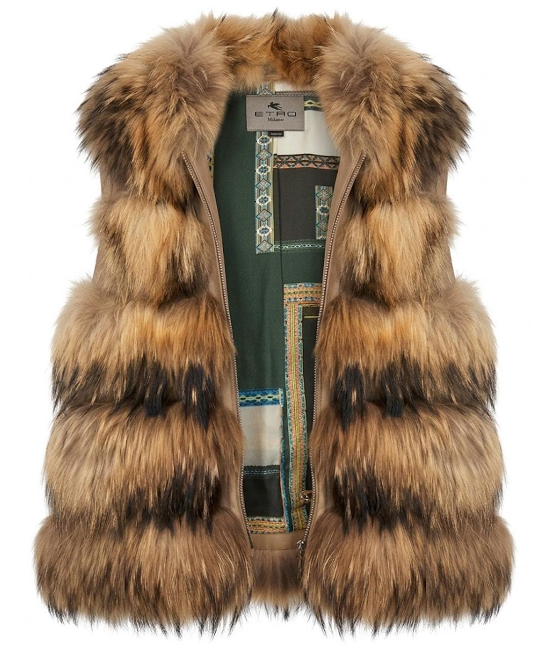 ETRO Бежевый жилет, фото 1