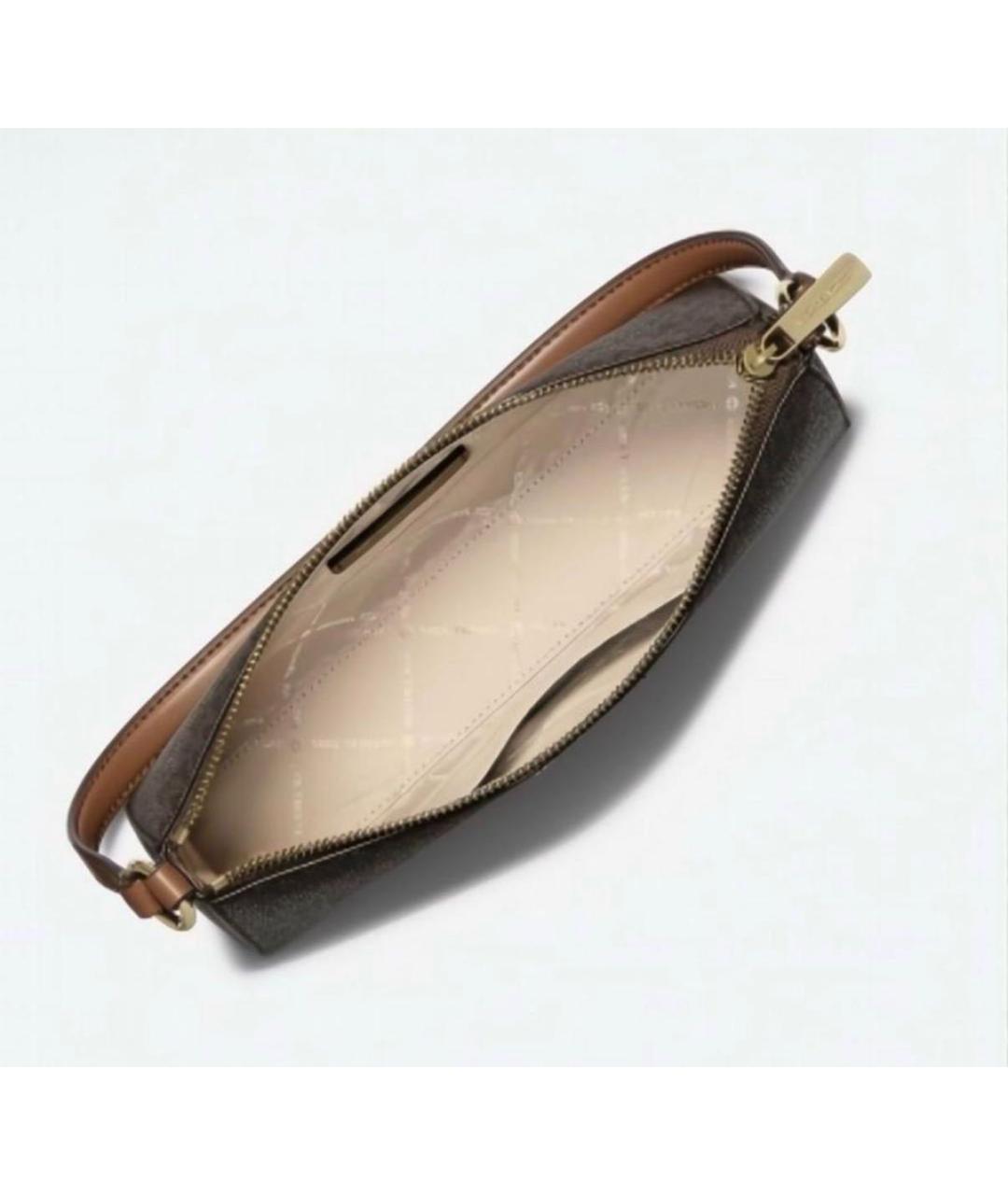 MICHAEL KORS Коричневая сумка с короткими ручками, фото 4