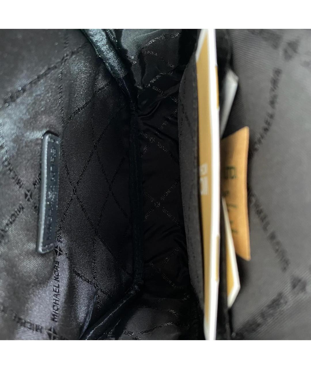 MICHAEL KORS Черная сумка через плечо, фото 6