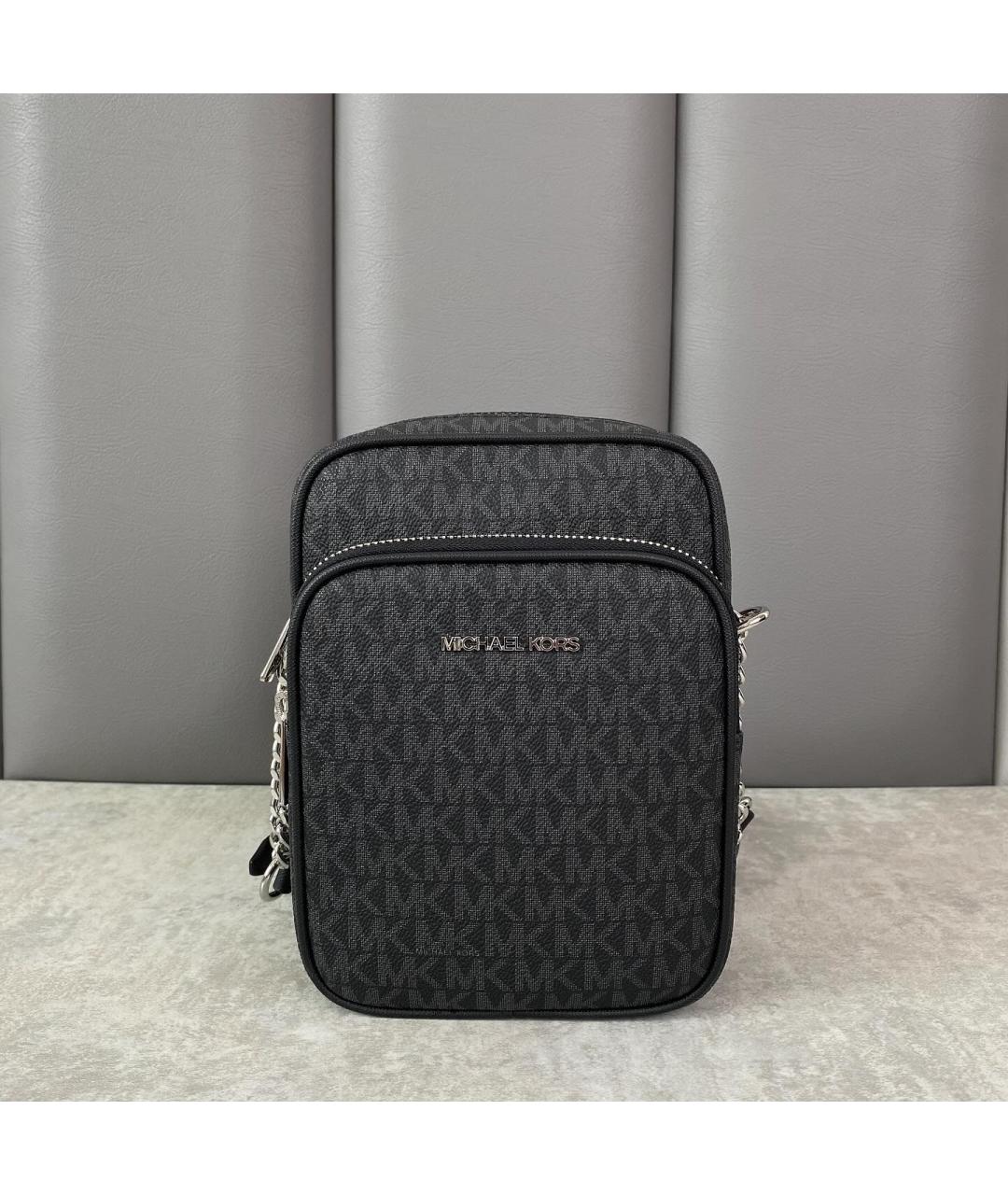 MICHAEL KORS Черная сумка через плечо, фото 3