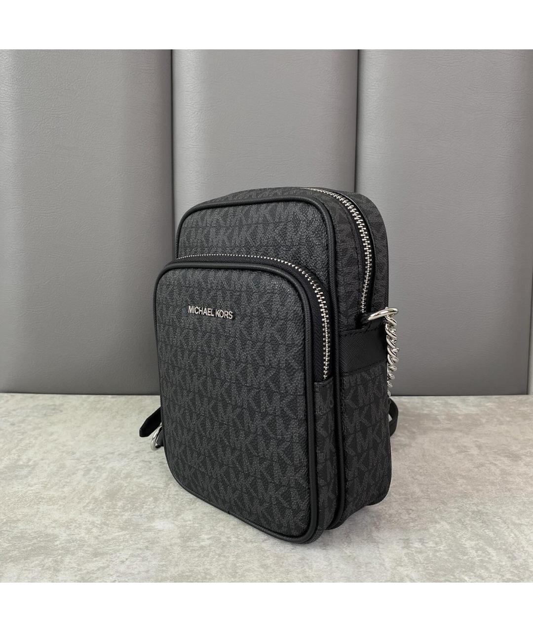 MICHAEL KORS Черная сумка через плечо, фото 4