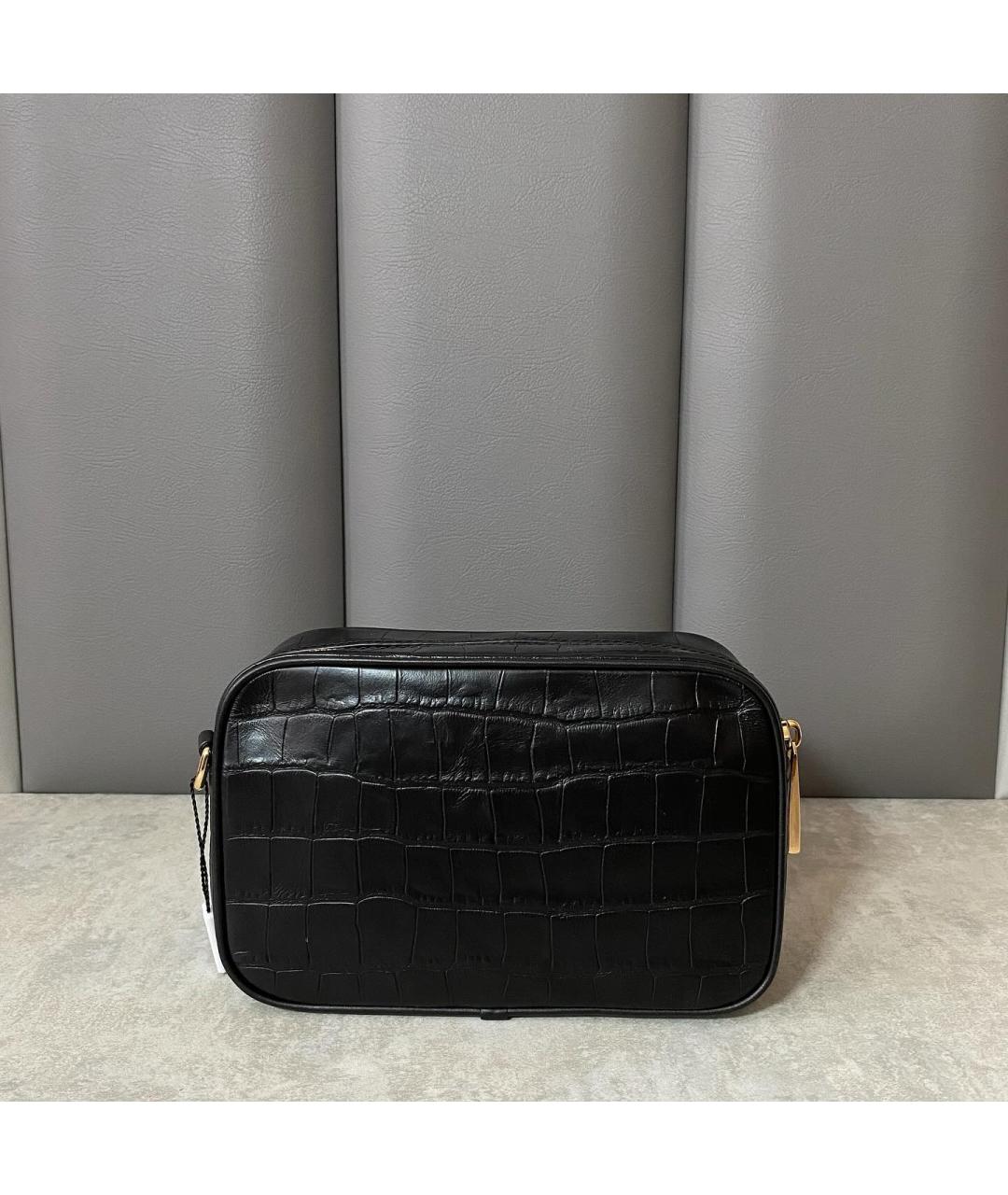 MARC JACOBS Черная кожаная сумка через плечо, фото 6