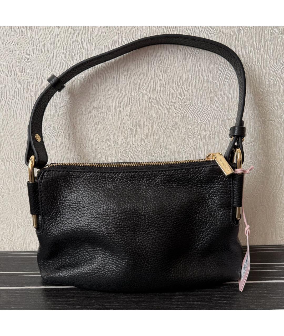 COCCINELLE Черная кожаная сумка через плечо, фото 3