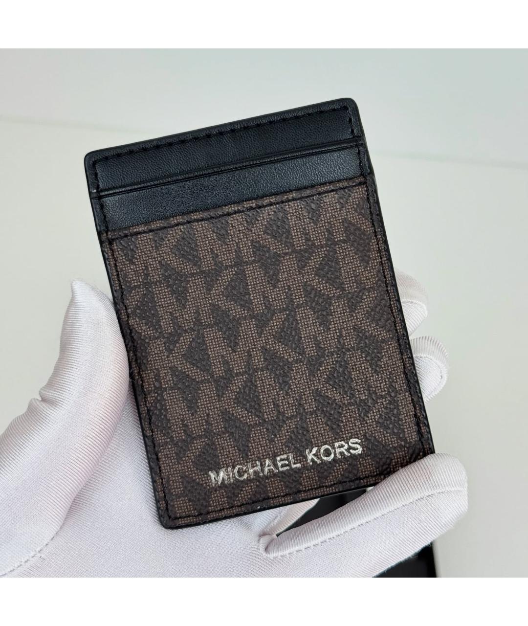MICHAEL KORS Коричневый кардхолдер, фото 4
