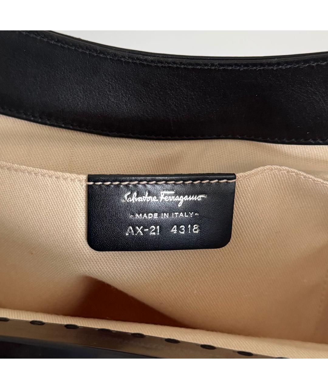 FERRAGAMO Желтая сумка с короткими ручками, фото 5