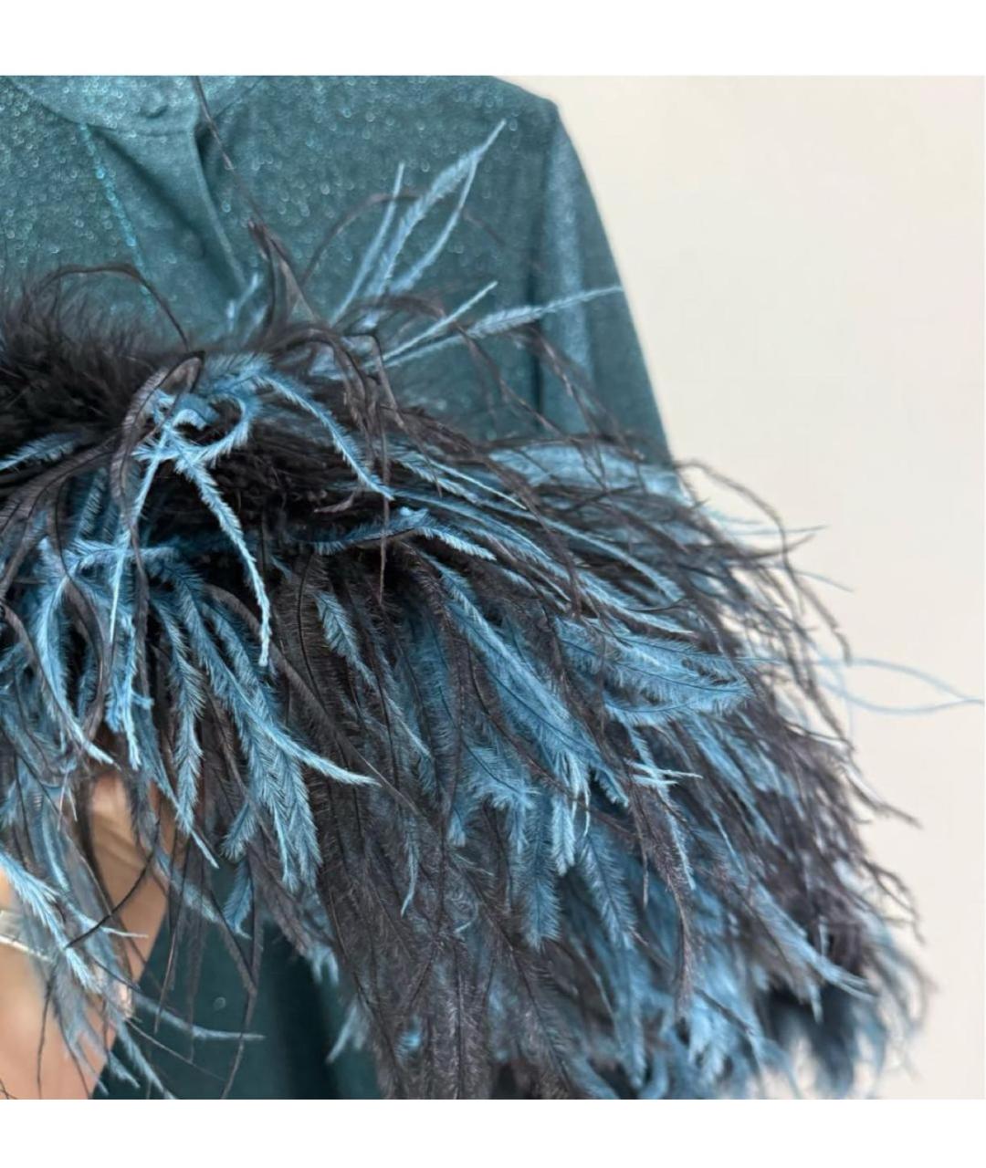 OSEREE Бирюзовый полиамидовый костюм с юбками, фото 3