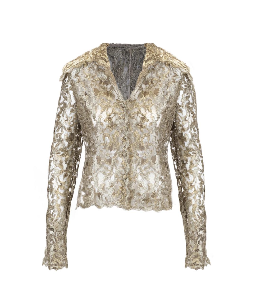 VALENTINO Золотой жакет/пиджак, фото 1