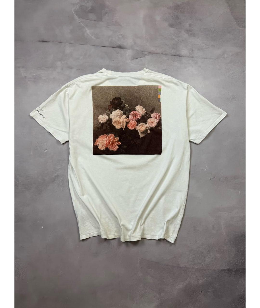 RAF SIMONS Белая хлопковая футболка, фото 3