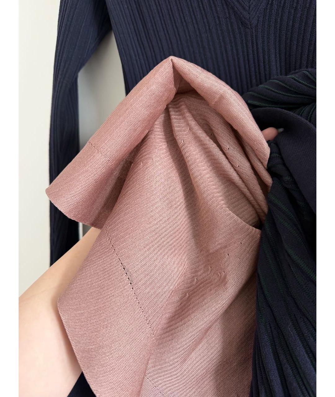 ALAIA Фиолетовое шерстяное повседневное платье, фото 7