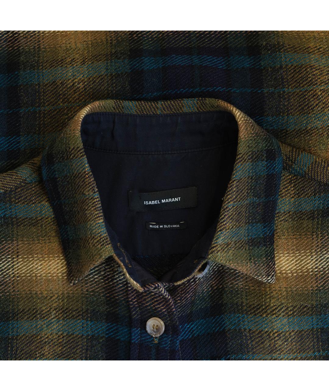 ISABEL MARANT Мульти шерстяная рубашка, фото 3