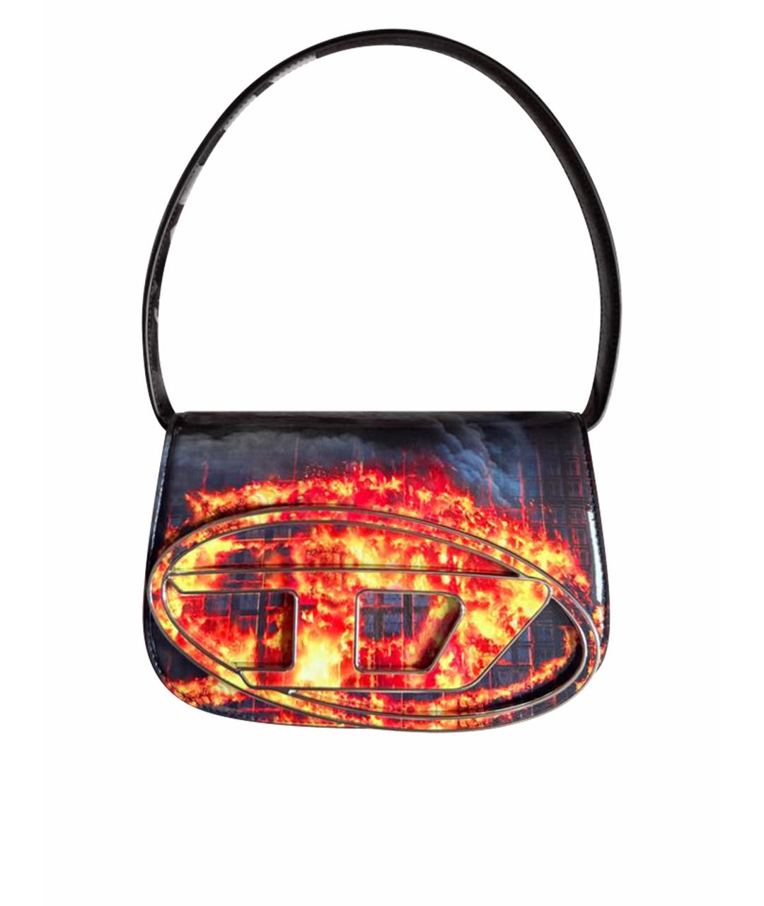 DIESEL Темно-синяя сумка с короткими ручками, фото 1