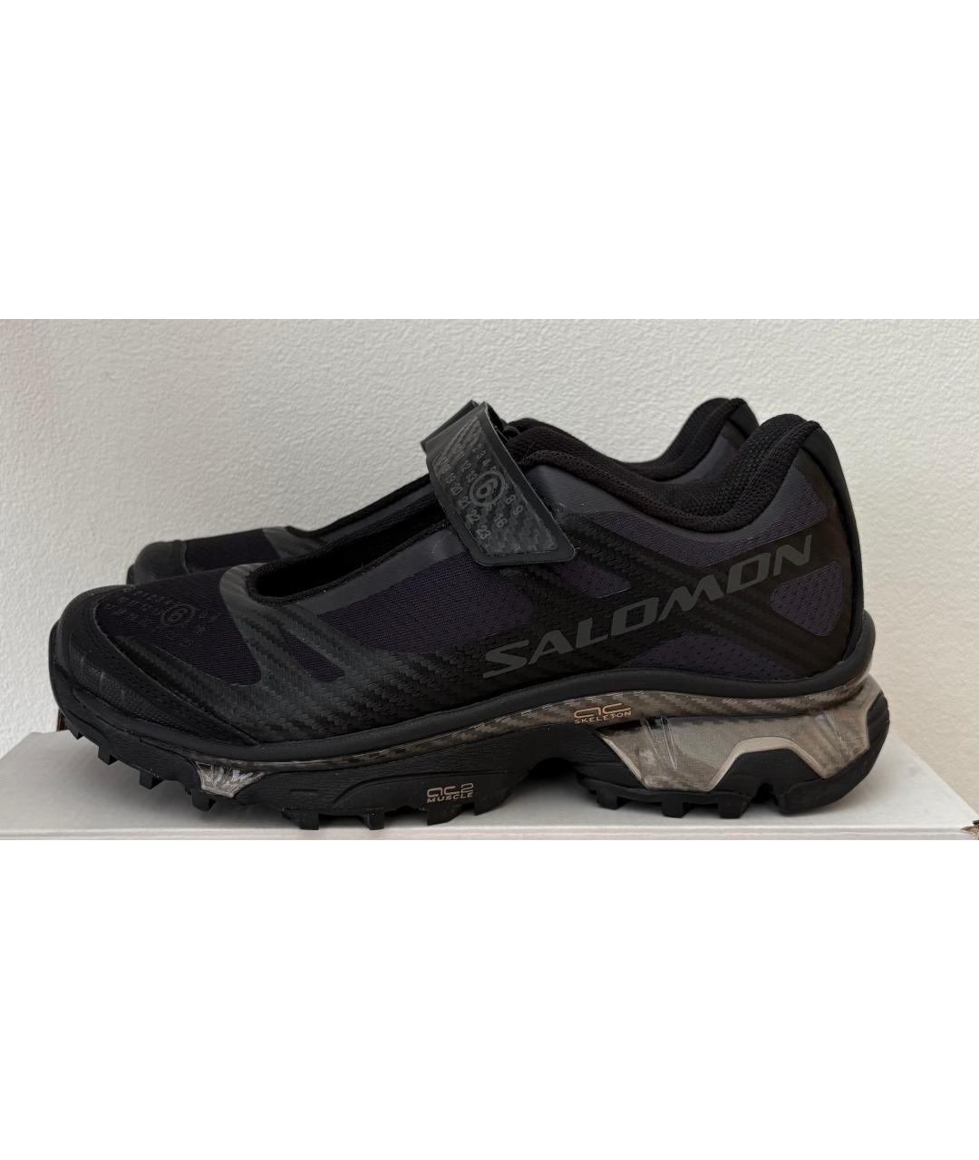 SALOMON Темно-синие текстильные кроссовки, фото 4