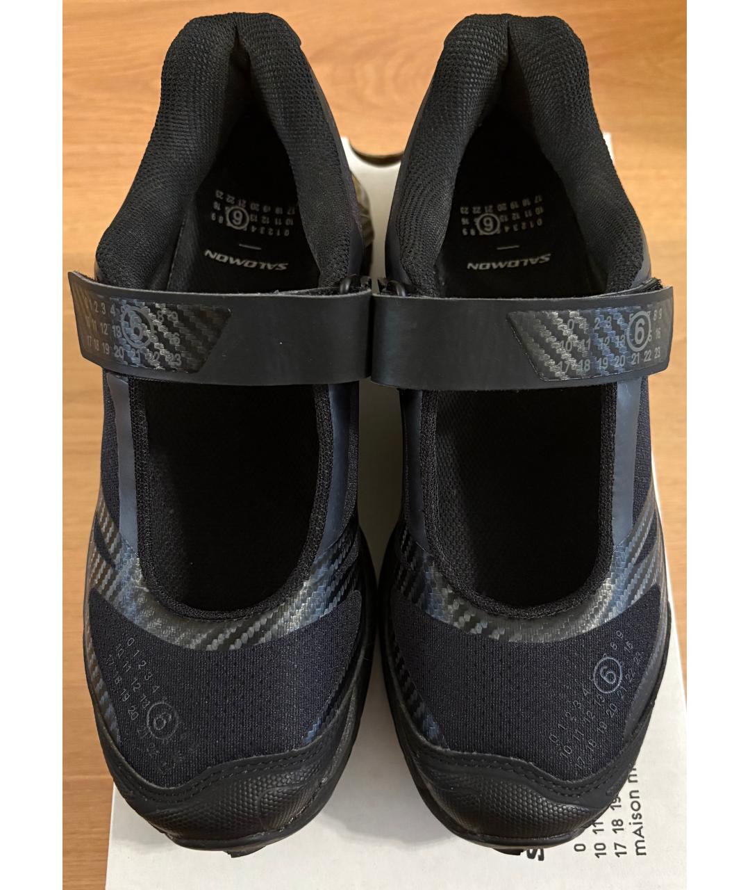 SALOMON Темно-синие текстильные кроссовки, фото 2