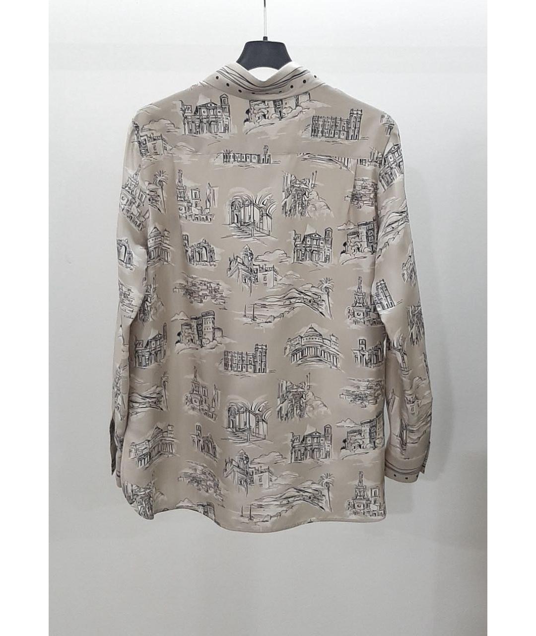 MAX MARA Мульти шелковая рубашка, фото 3