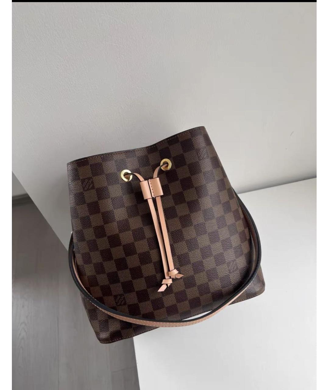 LOUIS VUITTON Коричневая сумка через плечо, фото 2