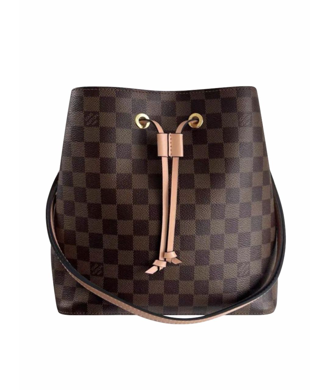 LOUIS VUITTON Коричневая сумка через плечо, фото 1