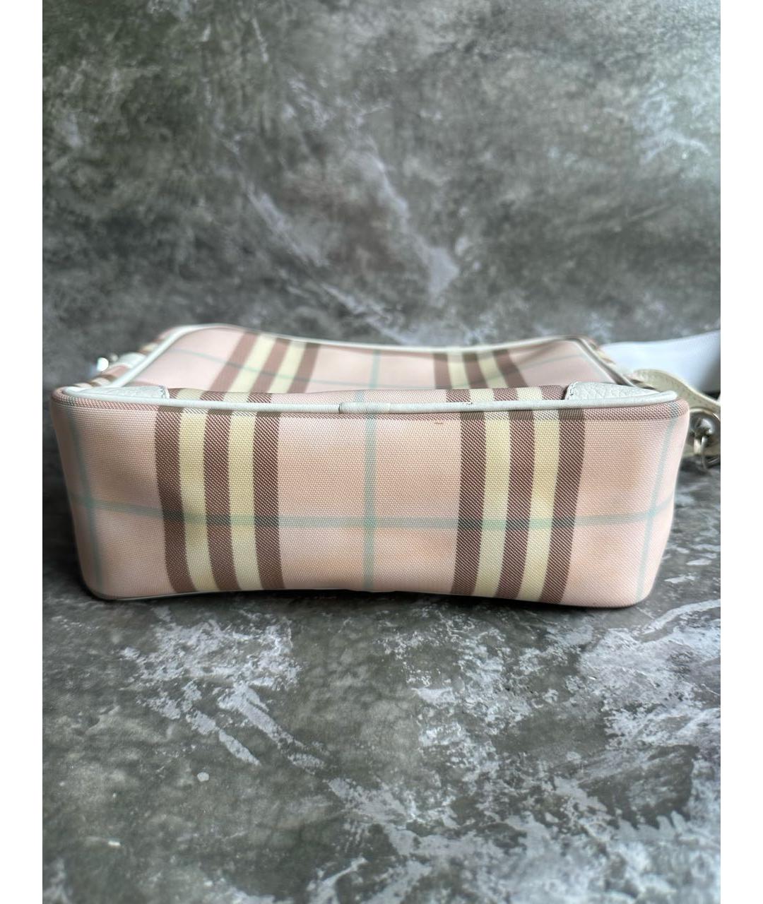 BURBERRY Розовая сумка через плечо, фото 4