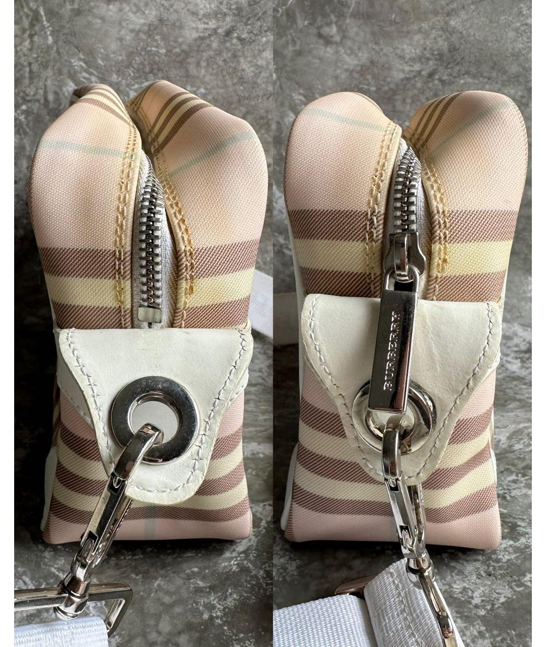 BURBERRY Розовая сумка через плечо, фото 8