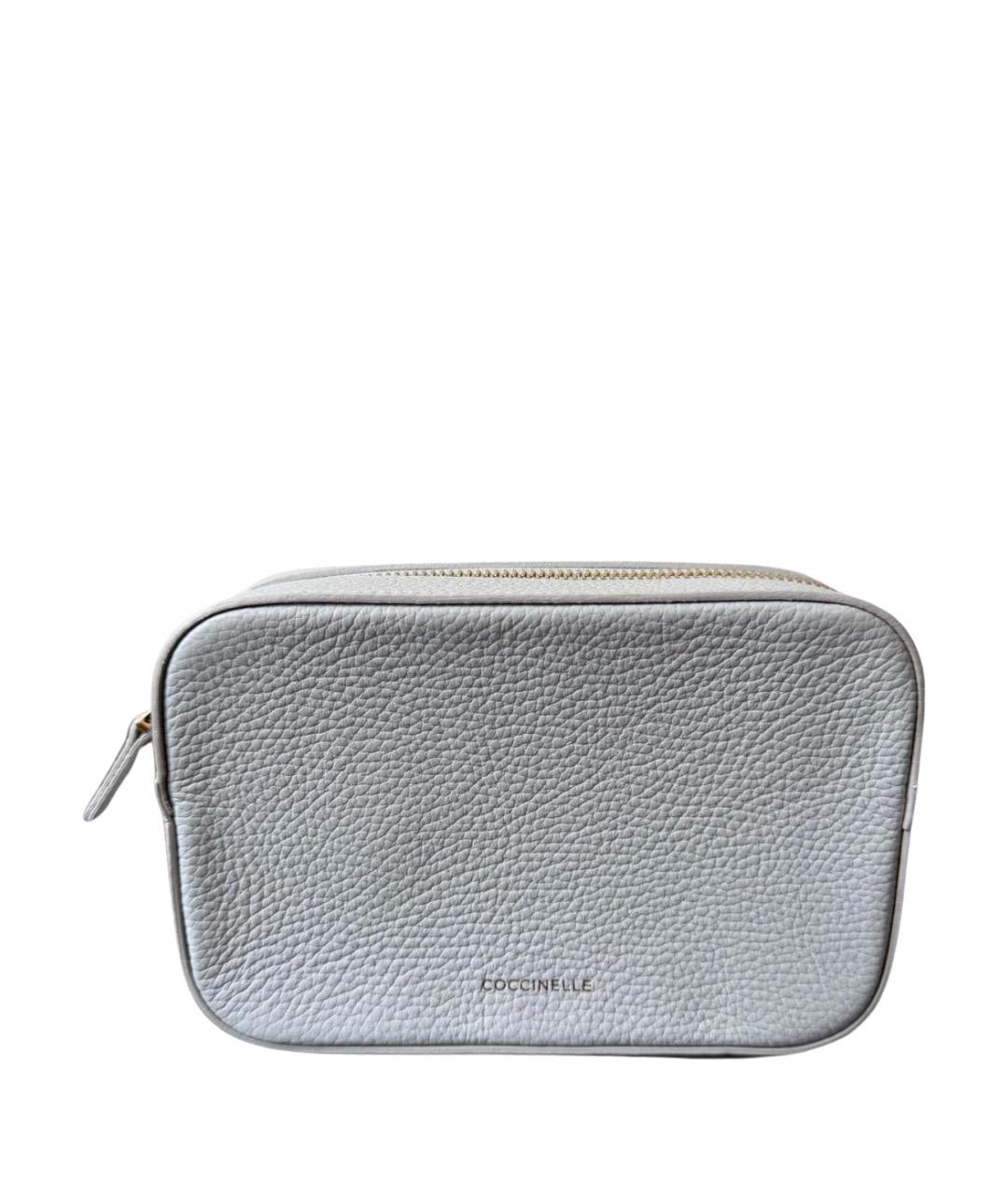 COCCINELLE Голубая кожаная сумка через плечо, фото 1