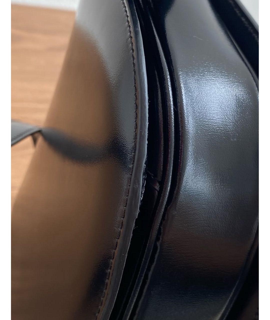 CELINE Черная кожаная сумка через плечо, фото 4