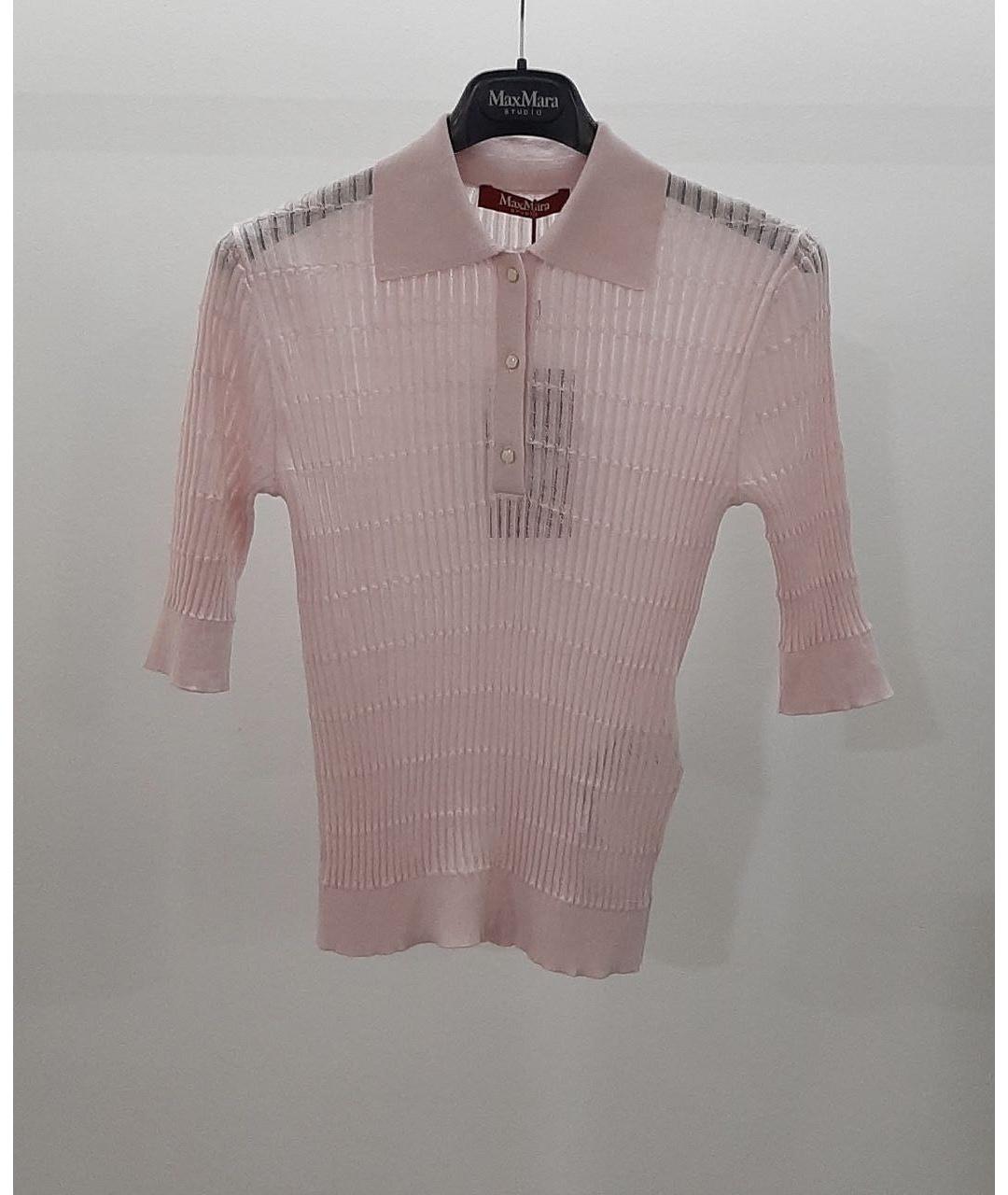 MAX MARA STUDIO Розовый джемпер / свитер, фото 3