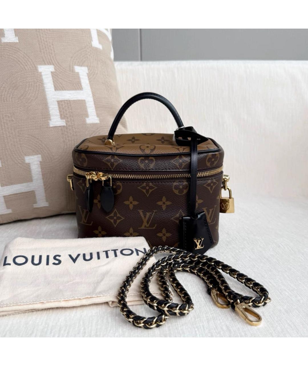 LOUIS VUITTON Коричневая сумка через плечо, фото 2