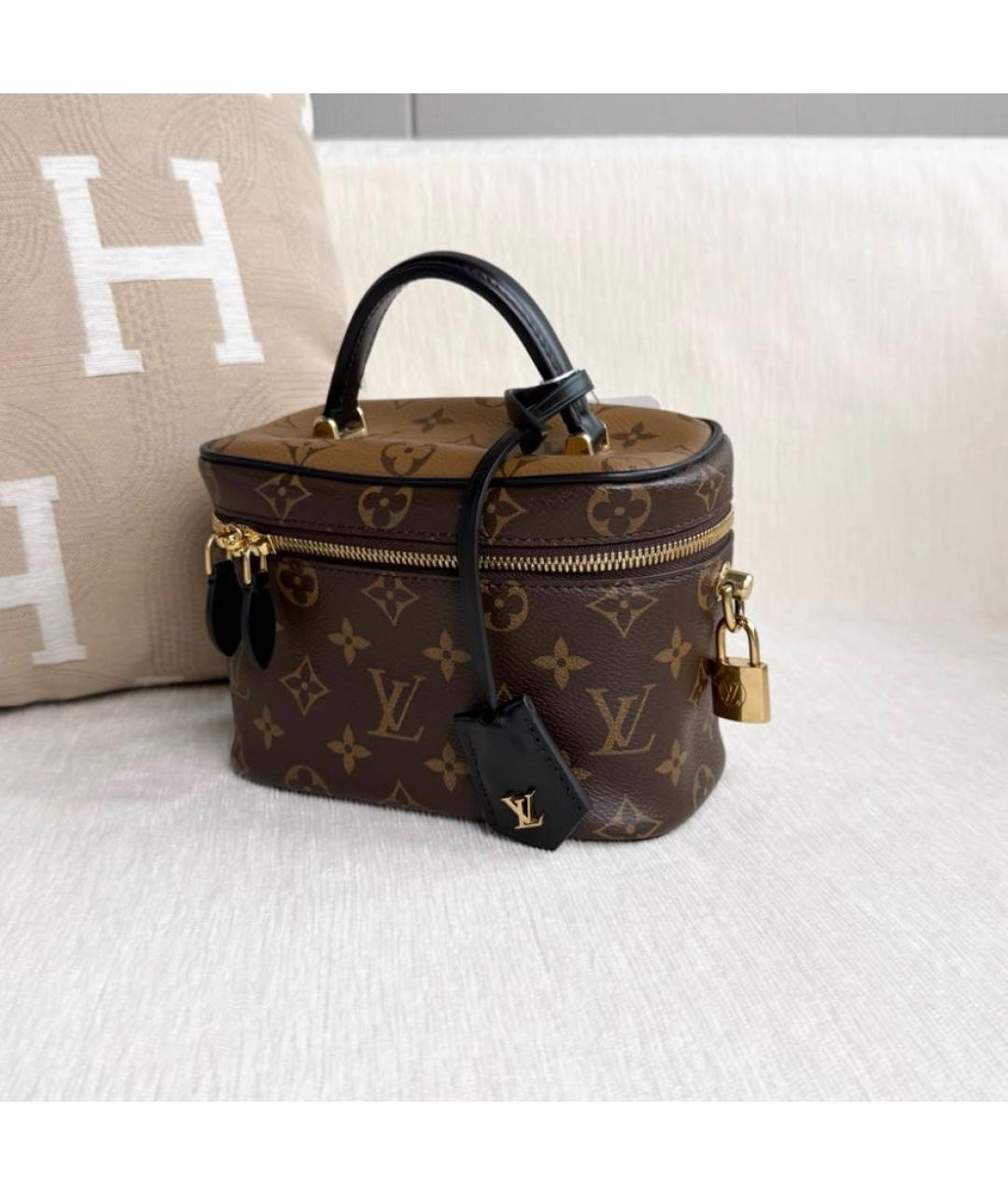 LOUIS VUITTON Коричневая сумка через плечо, фото 3