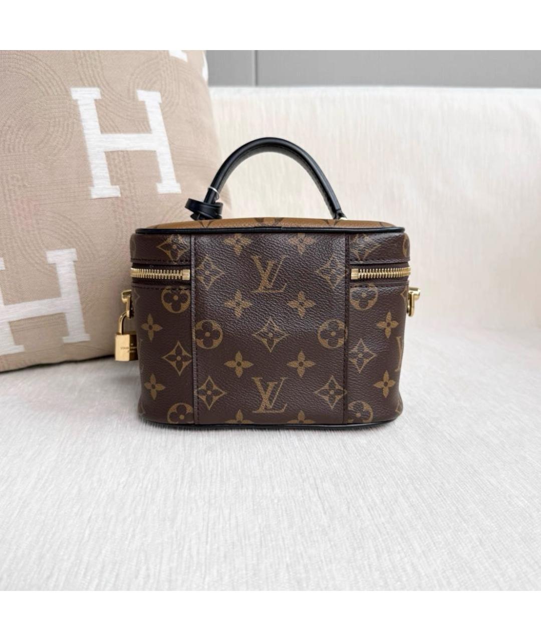 LOUIS VUITTON Коричневая сумка через плечо, фото 4