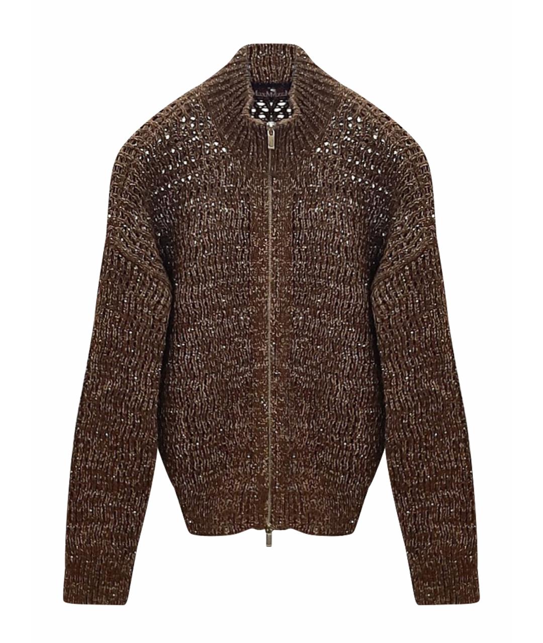 MAX MARA STUDIO Коричневый джемпер / свитер, фото 1