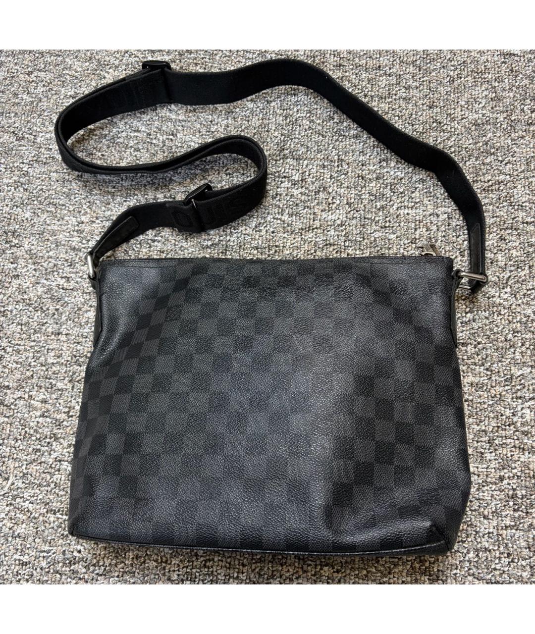 LOUIS VUITTON Черная сумка на плечо, фото 2