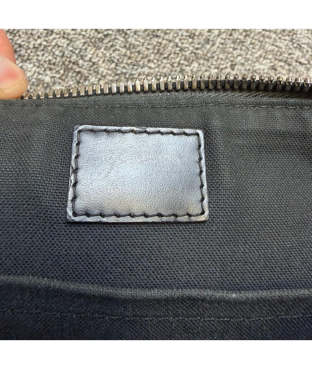 LOUIS VUITTON Черная сумка на плечо, фото 5