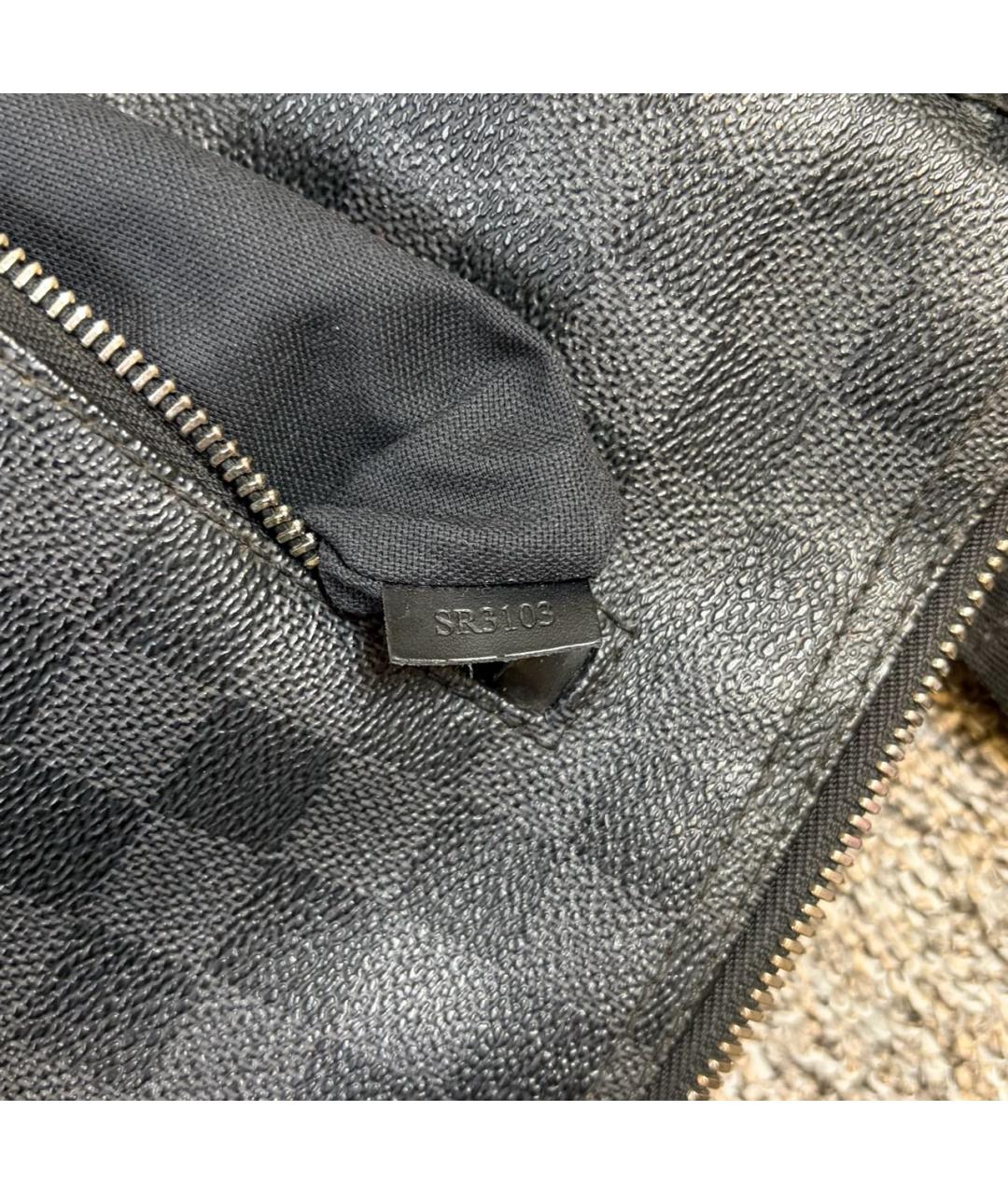 LOUIS VUITTON Черная сумка на плечо, фото 6