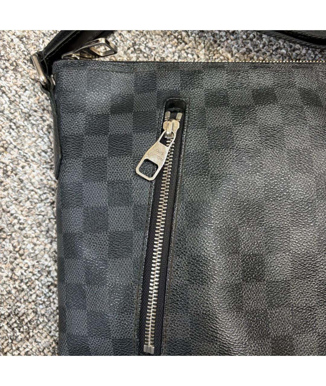 LOUIS VUITTON Черная сумка на плечо, фото 4