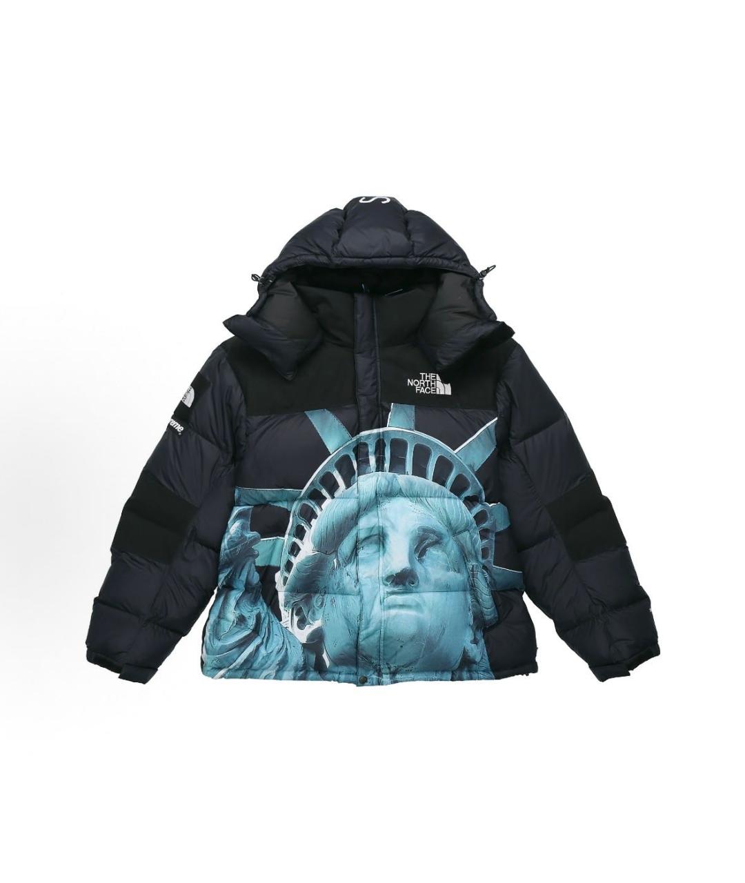 THE NORTH FACE Черный пуховик, фото 4