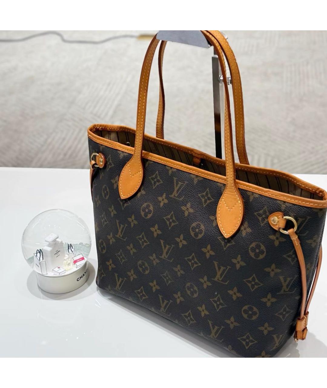 LOUIS VUITTON Коричневая сумка тоут, фото 3