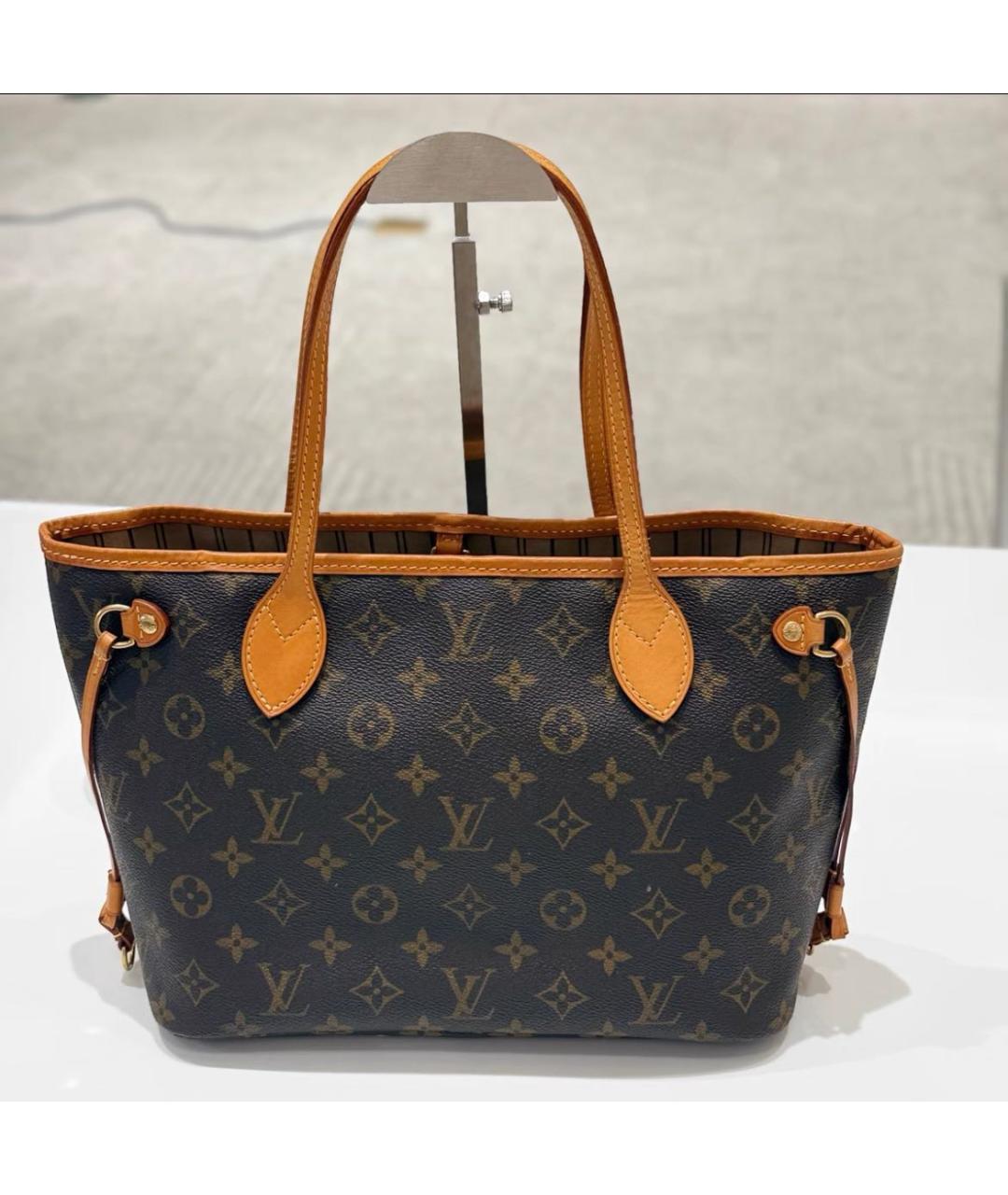 LOUIS VUITTON Коричневая сумка тоут, фото 2