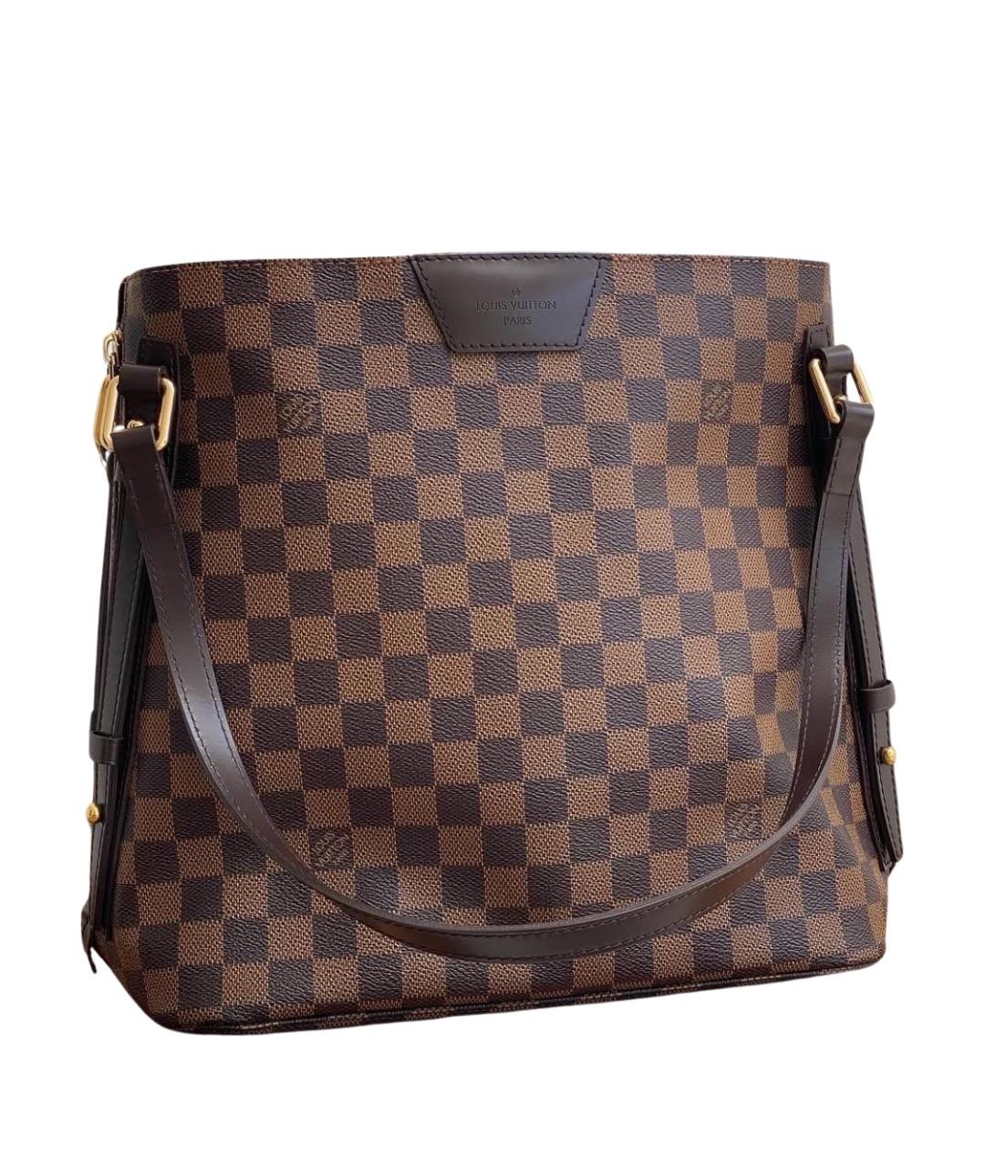 LOUIS VUITTON Коричневая сумка тоут, фото 1