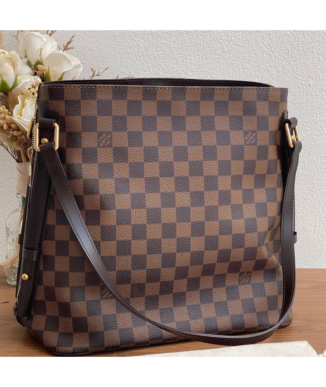 LOUIS VUITTON Коричневая сумка тоут, фото 2