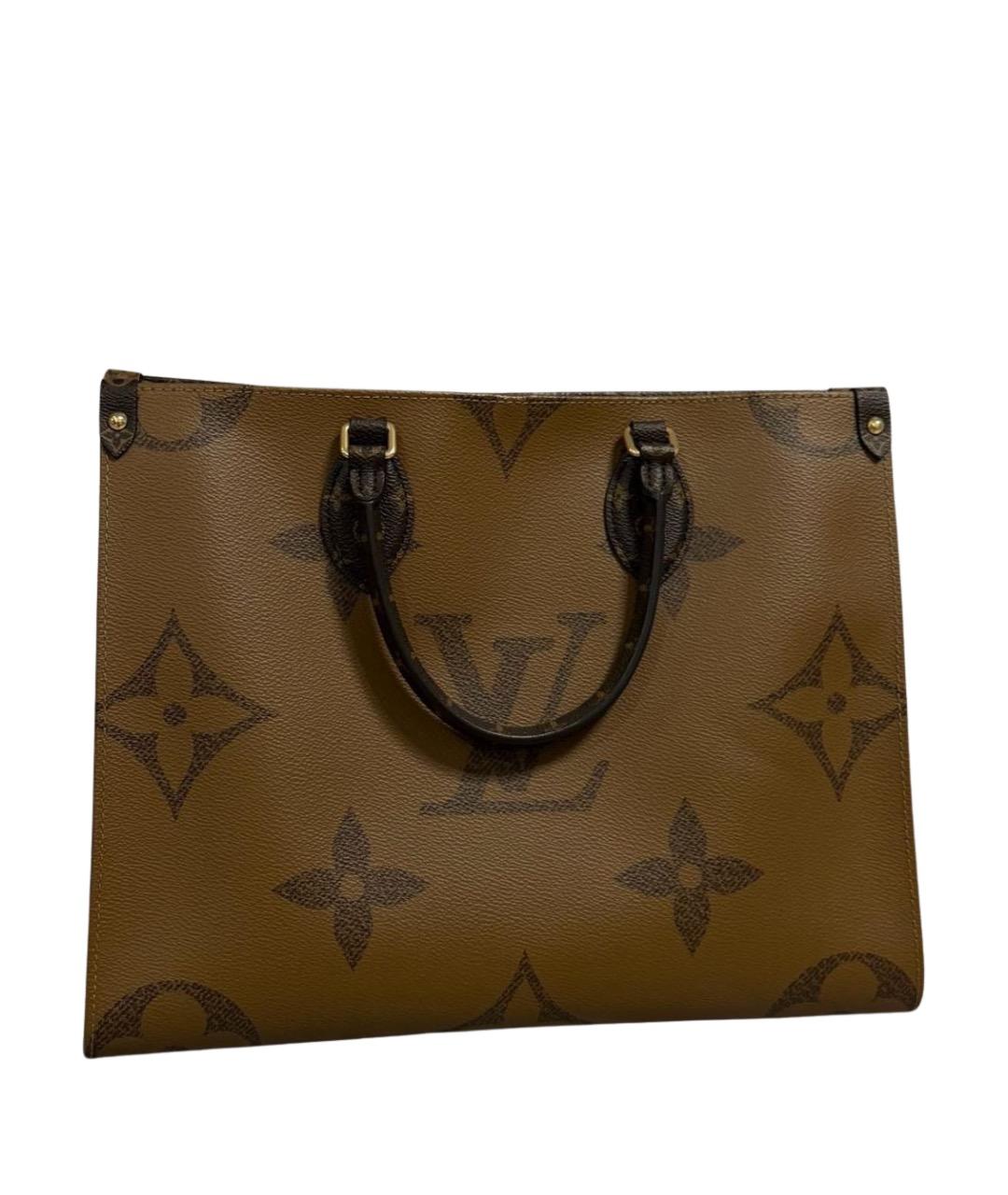 LOUIS VUITTON Коричневая сумка тоут, фото 1