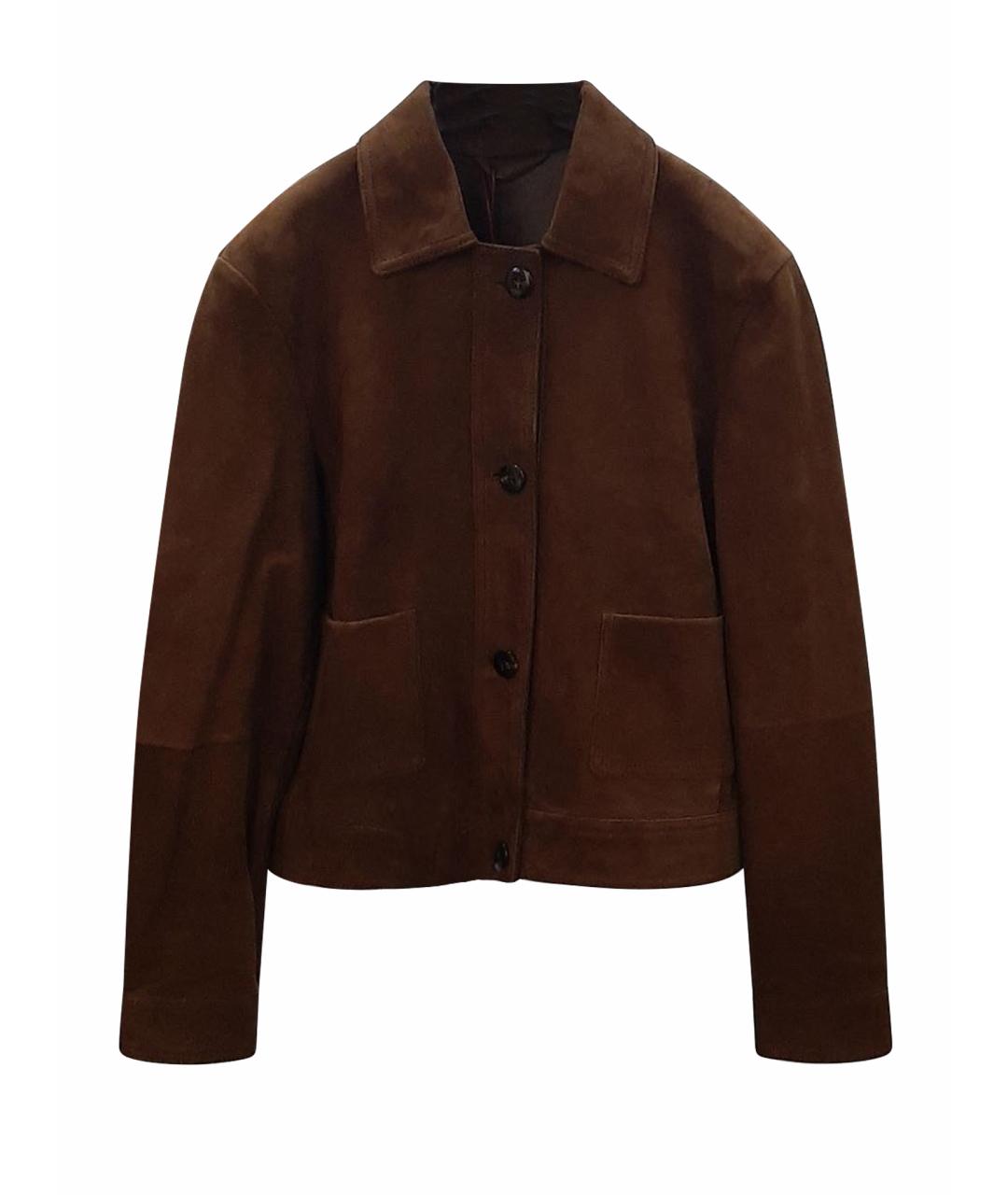 MAX MARA STUDIO Коричневая куртка, фото 1