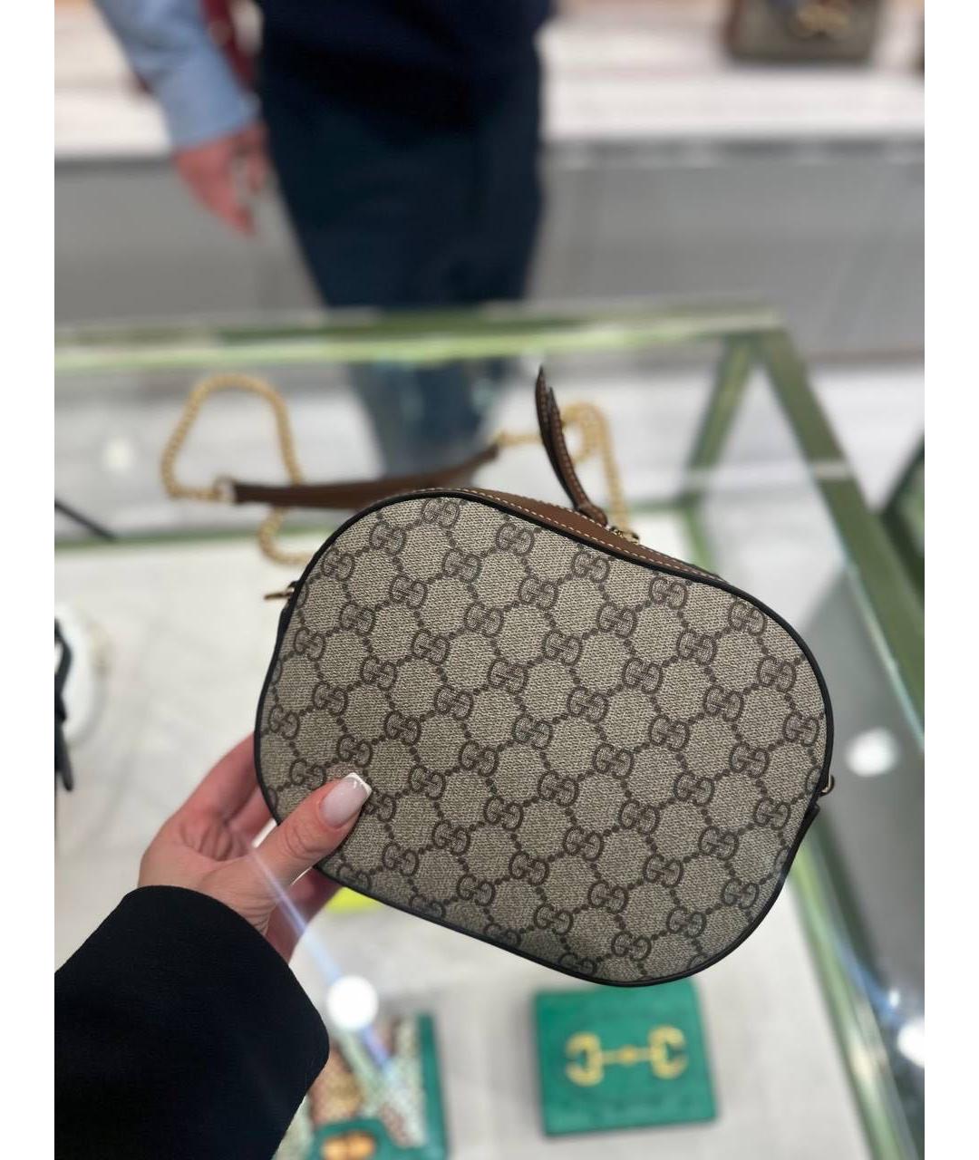 GUCCI Бежевая сумка через плечо, фото 3