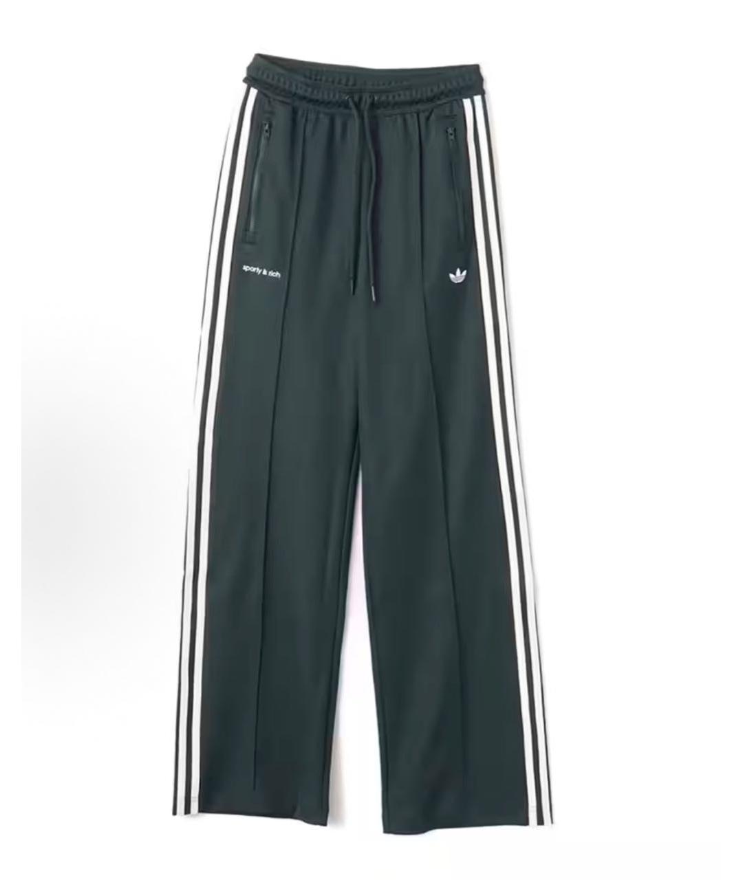 ADIDAS Зеленые брюки широкие, фото 3