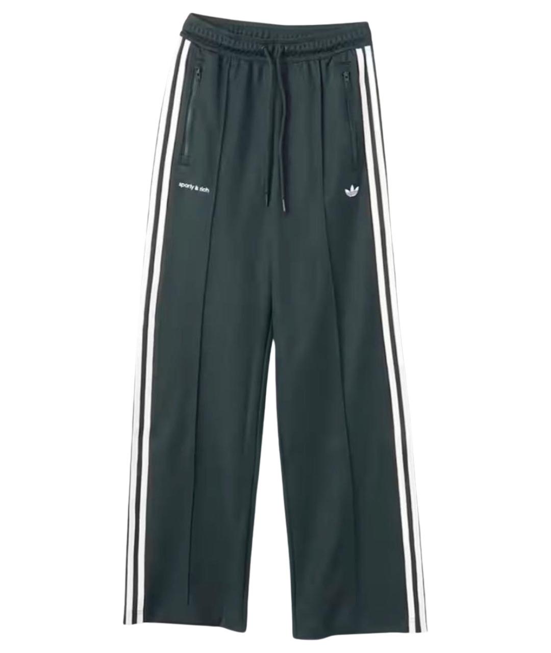 ADIDAS Зеленые брюки широкие, фото 1
