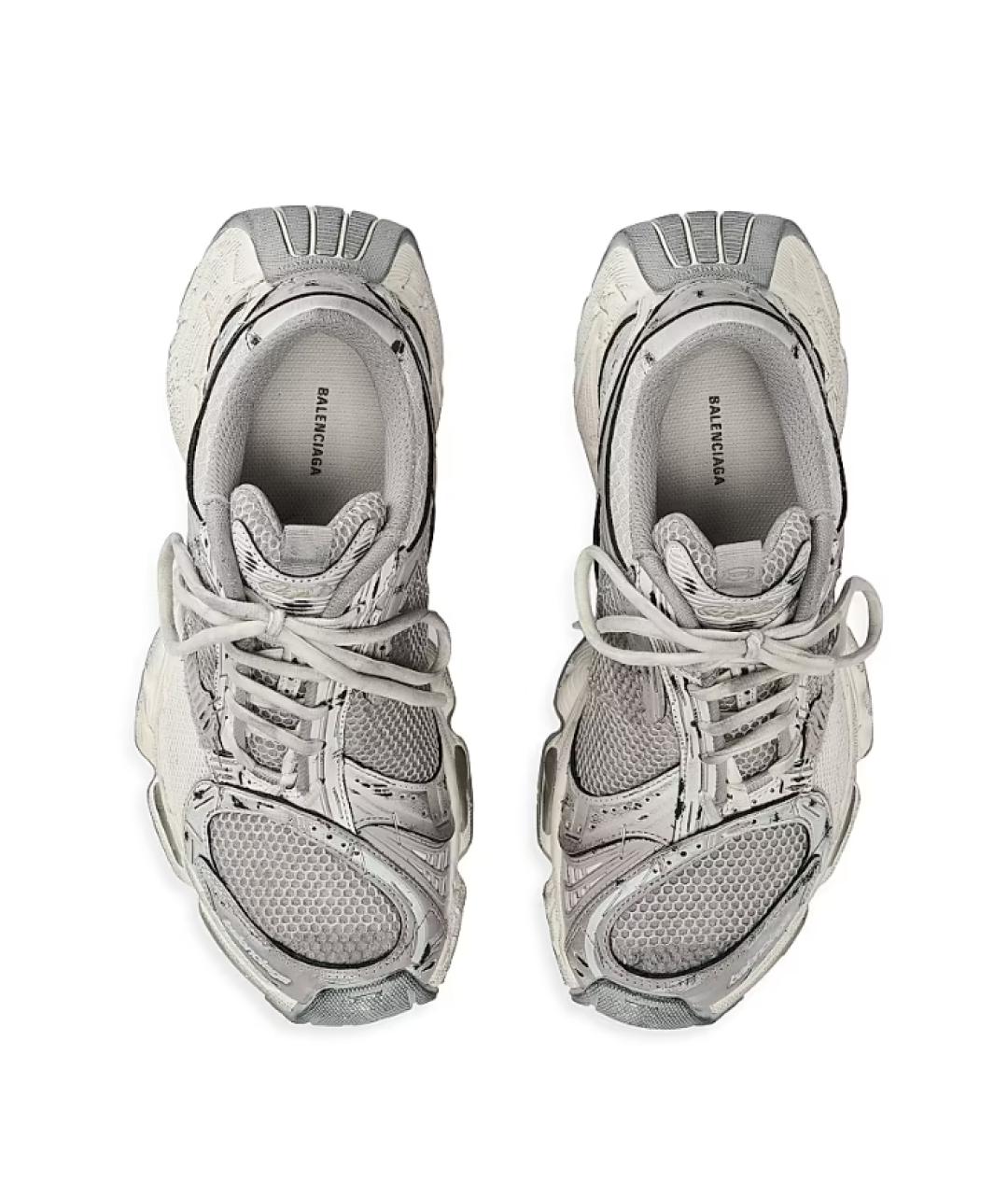 BALENCIAGA Серые текстильные кроссовки, фото 2