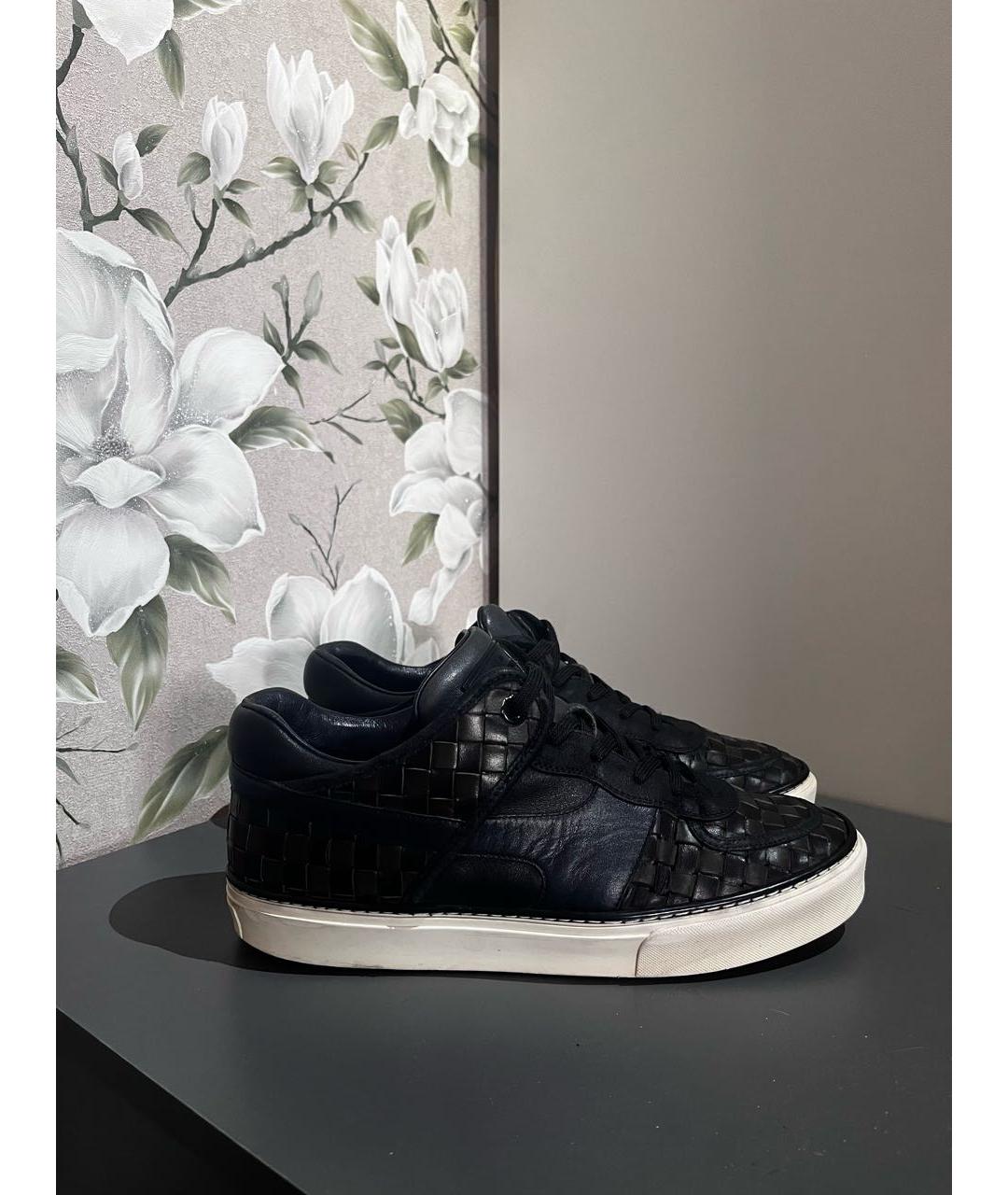 LOUIS VUITTON Черные низкие кроссовки / кеды, фото 6