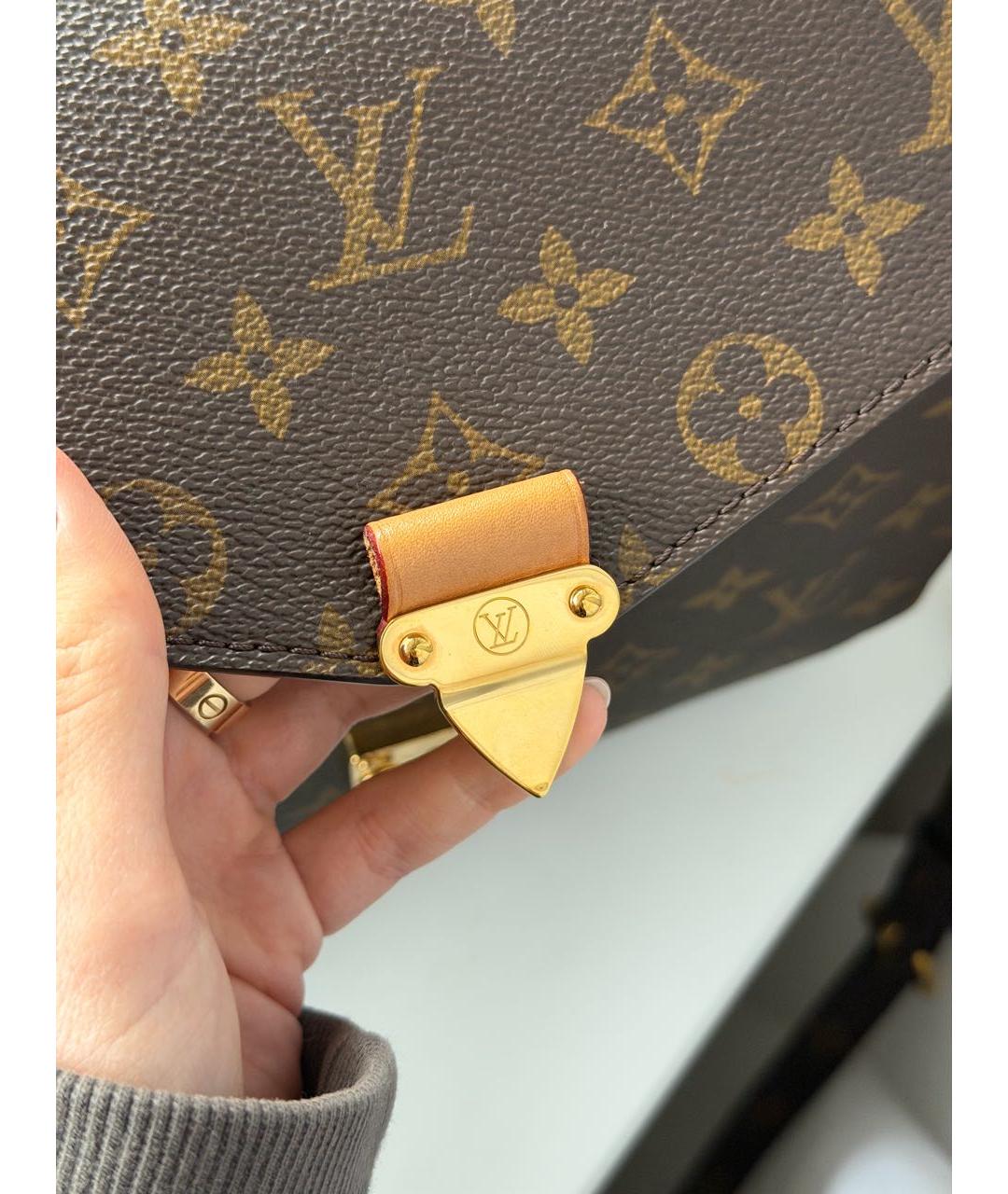 LOUIS VUITTON Коричневая сумка через плечо, фото 5