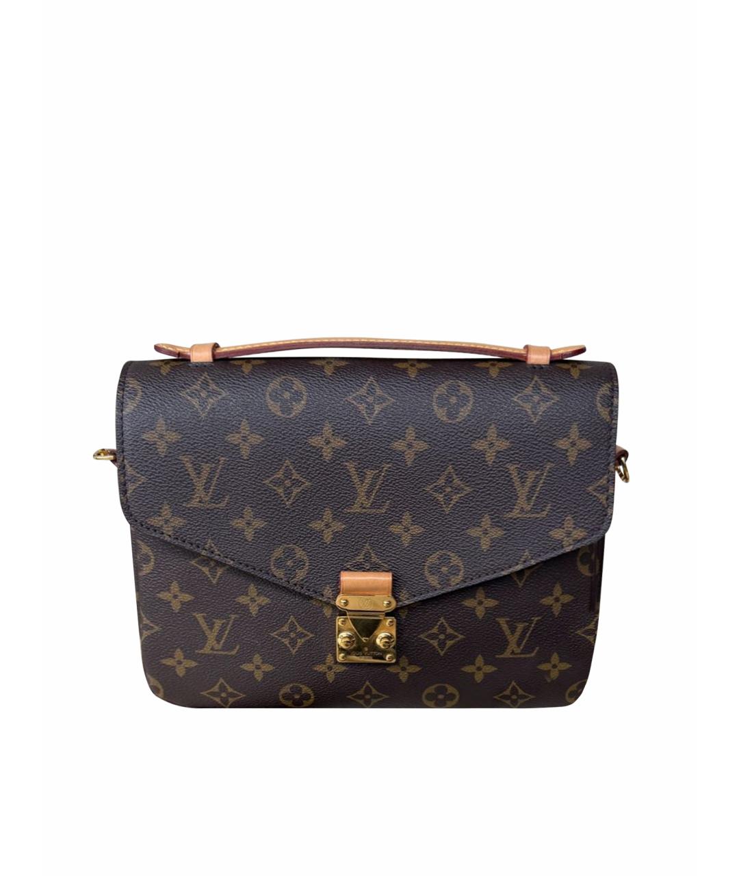 LOUIS VUITTON Коричневая сумка через плечо, фото 1