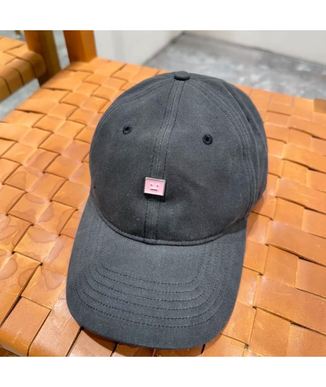 ACNE STUDIOS Серая хлопковая кепка, фото 2